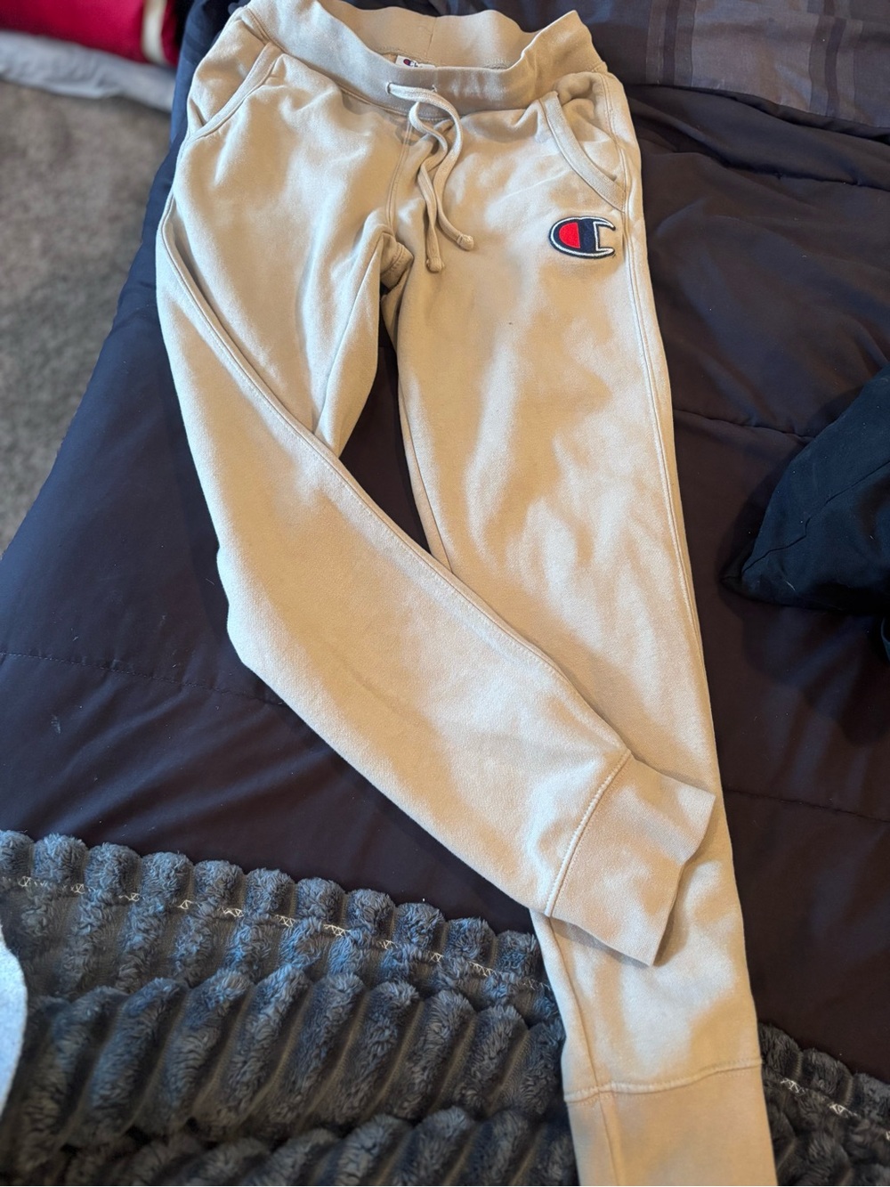 Champion womans Beige Jogger Sweatpants